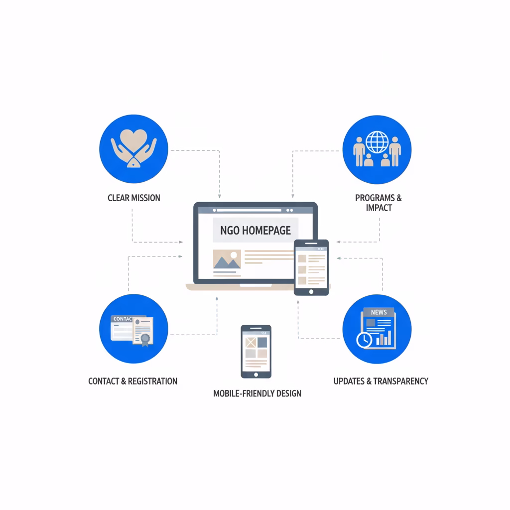 Key features every NGO website should have