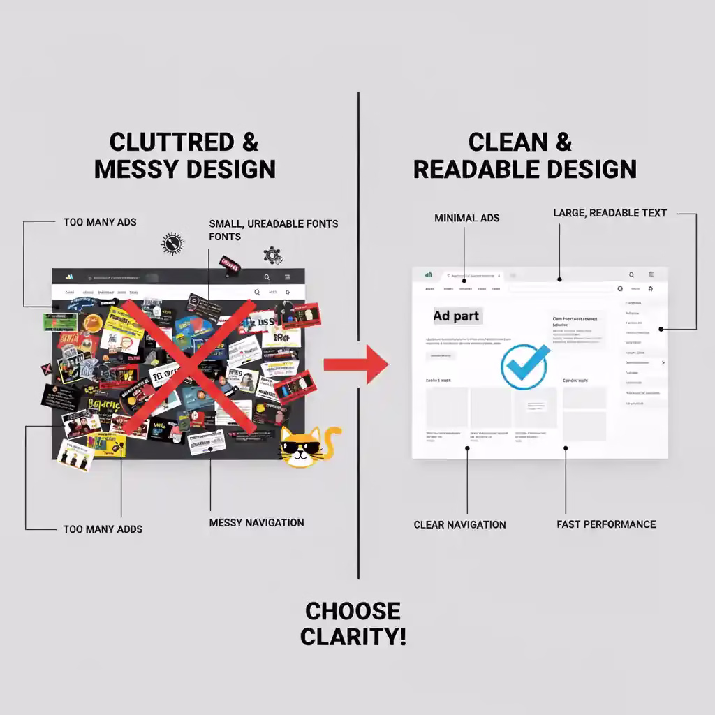 Common blog design mistakes affecting traffic