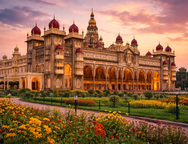 Mysore Palace representing affordable SEO service provider based in Mysore